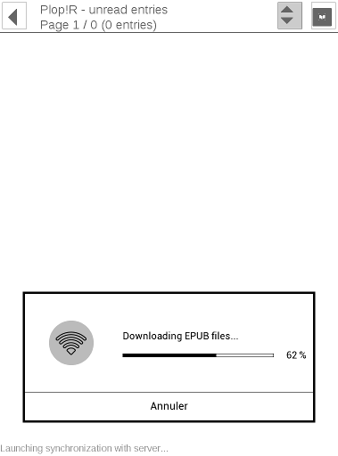 Downloading EPUB files